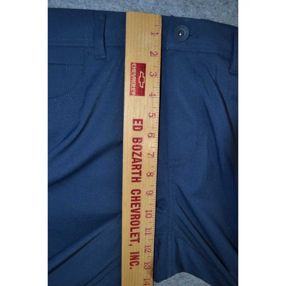 Tommy Bahama Island Zone Performance Pants Men 38x33 Tag-36x34 Navy Blue Stretch